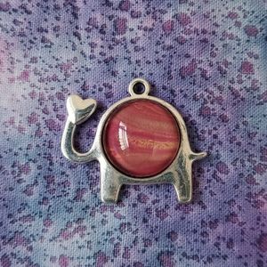 Handmade Love Elephant Pendant Necklace
